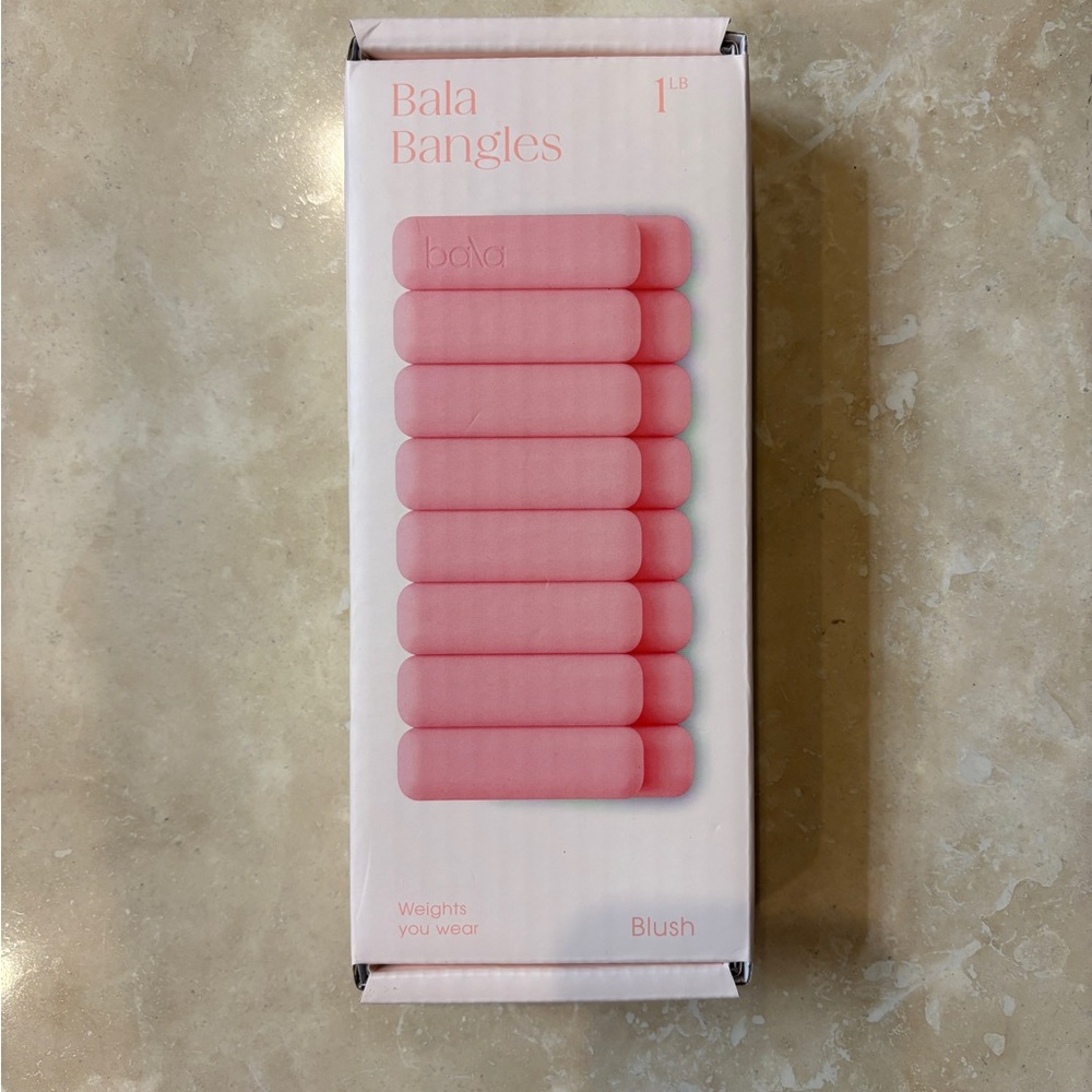 Bala Bangles Blush Weights 1LB